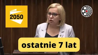 Paulina Hennig-Kloska w sprawie skutków zmian w ciągu ostatnich 7 lat