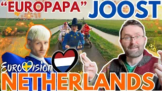 🇳🇱 Joost "Europapa" ANALYSIS & REACTION | Netherlands | Eurovision 2024