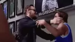 Conor McGregor and Urijah Faber dancing