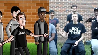 THE SIDEMAN HELIUM CHALLENGE CARTOON AND REALITY AT ONCE!