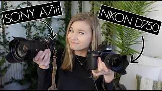 Why I Switched From a Nikon D750 to a Sony A7iii + Do I Regret It? // Full Time Wedding Photographer