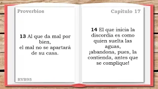 Libro de PROVERBIOS COMPLETO - LA SANTA BIBLIA || Audiolibro||