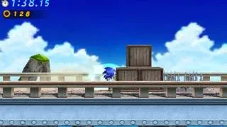 Sonic Generations 3DS - Classic Emerald Coast