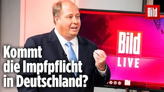 Impfpflicht in Deutschland? | Kanzleramts-Chef Helge Braun im Kreuzverhör