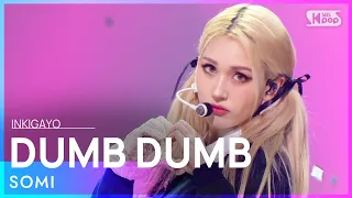 SOMI(전소미) - DUMB DUMB @인기가요 inkigayo 20210829