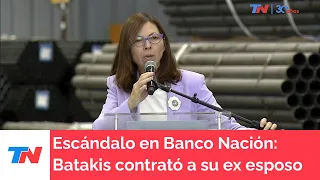 Escándalo en Banco Nación: Batakis nombró familiares y autorizó el pago de sueldos millonarios