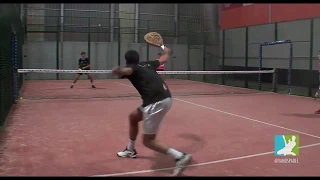 Vamos Pádel. Facundo Domínguez y Vasco Pascoal contra Miguel Yanguas e Iván Ramírez