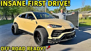 Wrecked Lamborghini Urus Becomes Our Most Insane SUV Ever!!!