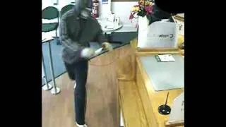 CCTV - Robbery at Cumberland Building Society - Carlisle - 24 Oct 2011