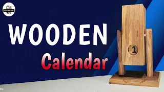 wooden calendar