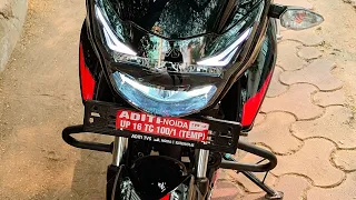 dosto meri bike ka number aa gaya.#apache 160(2V)  but number ekdum alag hai🥲🥹✌️