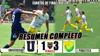 PINULTECA A SEMIFINALES /Universidad 1 vs Juventud Pinulteca 3 PENALES/ Cuartos de Final Vuelta