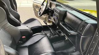 Restore the interior￼ on the jeep