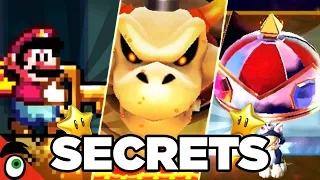 Les MONDES SECRETS dans LES JEUX MARIO 🍄