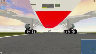 BUTTER LANDING IN THE 777 // #swiss001landing // PTFS (Roblox)