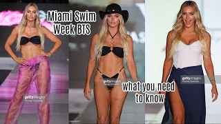 BTS of MIAMI SWIM WEEK: prep, castings, runway, inside look as  a 5'4" model