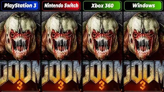 Doom 3 BFG Edition | PS3 - Xbox 360 - Nintendo Switch - PC | Graphics Comparison