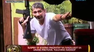 24 Oras: Suspek sa kasong pagpatay na nakalusot sa unang pagtugis, tuluyang nadakip