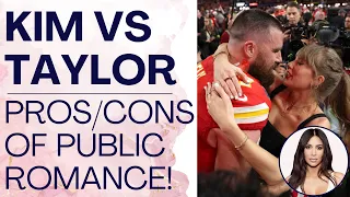 SUPER BOWL: Taylor Swift & Travis vs Kim Kardashian & Odell: Pros/Cons of Public! | Shallon Lester