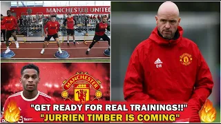 Ten Hag Messaged the Entire Team: "Get Ready for Real Training !!" l Man United