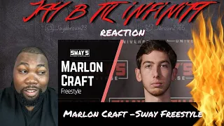 FIRST TIME HEARING Marlon Craft - Sway Freestyle 5 Fingers of Death (REACTION!)