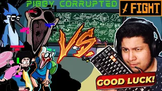 SillyFangirl Vs Pibby Corrupted FULL WEEK! (Come Learn With Pibby x FNF Mod)