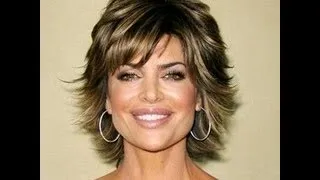 (Part 2 of 2) How to CUT and STYLE your HAIR like LISA RINNA Haircut Hairstyle Tutorial layered shag