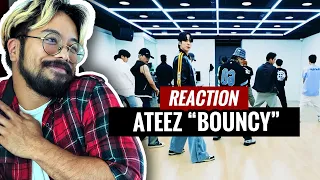 Professional Dancer Reacts To ATEEZ  "BOUNCY" [Practice + Performance]