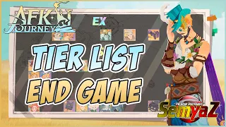 AFK Journey - TIER LIST para el END GAME !! en Español