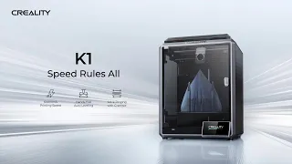 K1 Printer | 12 Times Faster Sit Tight for the Thrill of Breathtaking Speed