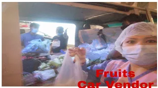 Buying fruits and vegetables... #Vending Van.