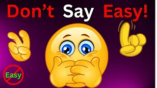 Don't Say "Easy" While Watching This Video! 😜