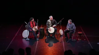 The Master Percussion Trio, San Francisco 2018- Pezhham Akhavass, Abbos Kosimov, and Faisal Zedan