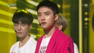 뮤직뱅크 - EXO, 가요계 평정 예고하며 화려하게 컴백! ‘Lucky One’.20160610