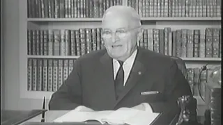 MP2002-346 Former President Truman Discusses Winning the 1948 Election