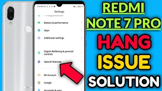 REDMI NOTE 7 PRO hanging problem solution | How to fix 🔥 😍