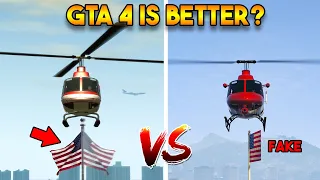 GTA 4 IS BETTER THAN GTA 5? (GTA 4 VS GTA 5)