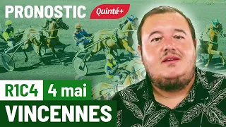 Pronostic PMU Quinté Flash à Vincennes, R1C4 du 4 mai 2024