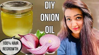 DIY Onion Oil At Home : झड़े हुए बालों को फिर से उगाएं, Hair Fall रोकें और पाएं Faster Hair Growth