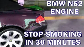 BMW N62 Engine - Valve Guide Seals causing smoking? Fix in 30 minutes!