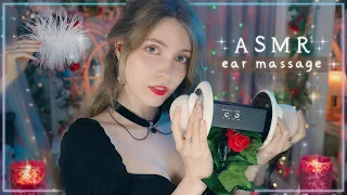 ASMR in your EARS ❤️ (sponges, ear massage, mouth sounds, cream, brushes, ear blowing...)✨