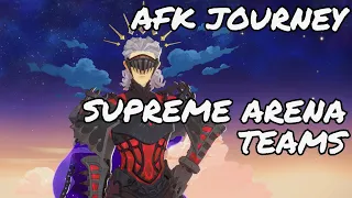 AFK Journey: Supreme Arena Team Revealed