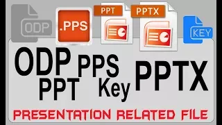 understanding Presentation file standard extension file format