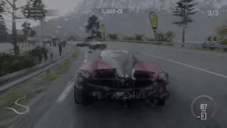 PS5 Gameplay DRIVECLUB Full HDR 4K UHD 60fps - Ultra Realistic Heavy Rain In Switzerland 2021