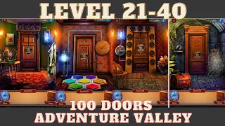 100 doors adventure valley | Level 21-40