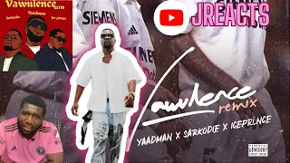 Sarkodie's Verse LIT!🔥Vawulence - Yaadman fka Yung L, Sarkodie & Ice Prince |Jreacts #JTS Reaction