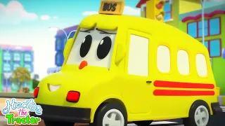 Колеса На Автобусе Веселые Стишки + Еще Анимационная Песенка Для Детей
