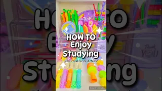 HOW TO ENJOY STUDYING✨ Tricks to Score Highest Marks in Exams! 🔥😎 #study #motivation #studytips