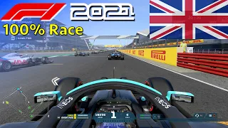 F1 2021 - 100% RACE SILVERSTONE | PS5 Gameplay