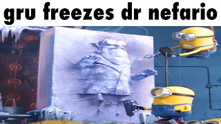 gru freezes dr nefario